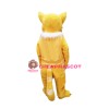 Super Cute Yellow Cat Mascot Costume