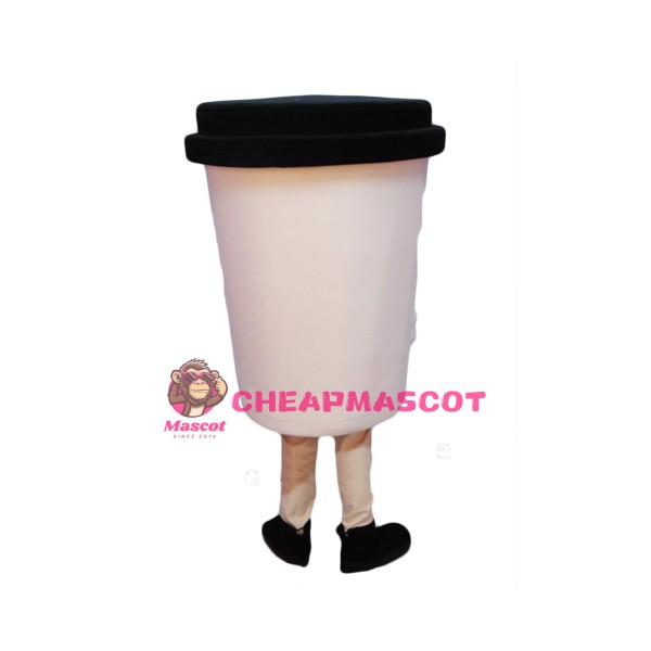 Coffee Cup Mascot Costume