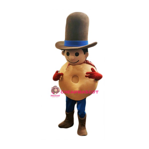 Bagel Boy Mascot Costume