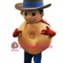 Bagel Boy Mascot Costume