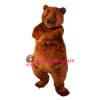 Lightweight Brown Bear Mascot Costume