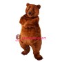 Lightweight Brown Bear Mascot Costume
