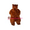 Lightweight Brown Bear Mascot Costume