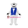Happy Lightweight Polar Bear Mascot Costume