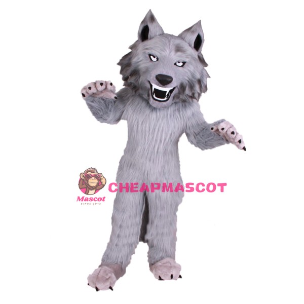 Fierce Wolf Mascot Costume