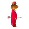 Elegant Beaver Mascot Costume
