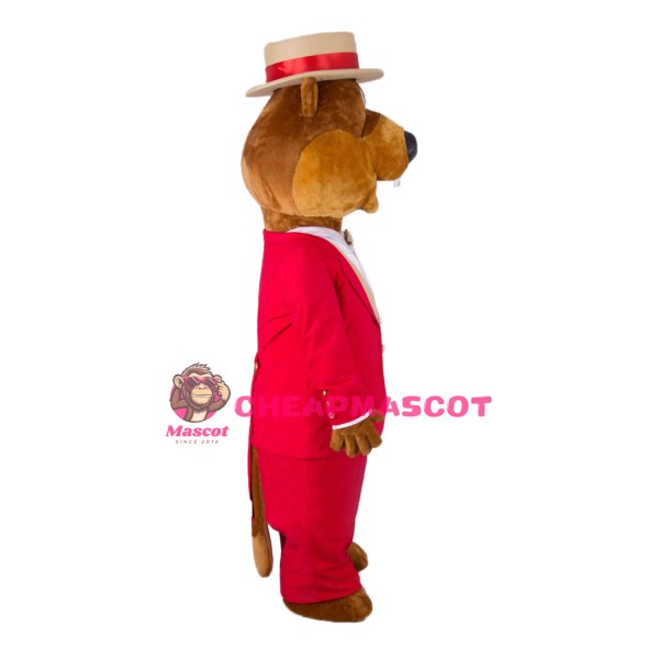 Elegant Beaver Mascot Costume