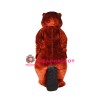 Brown Beaver Mascot Costume