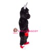 Sport Black Bull Mascot Costume