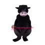 Super Cute Black Bull Mascot Costume