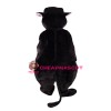 Super Cute Black Bull Mascot Costume