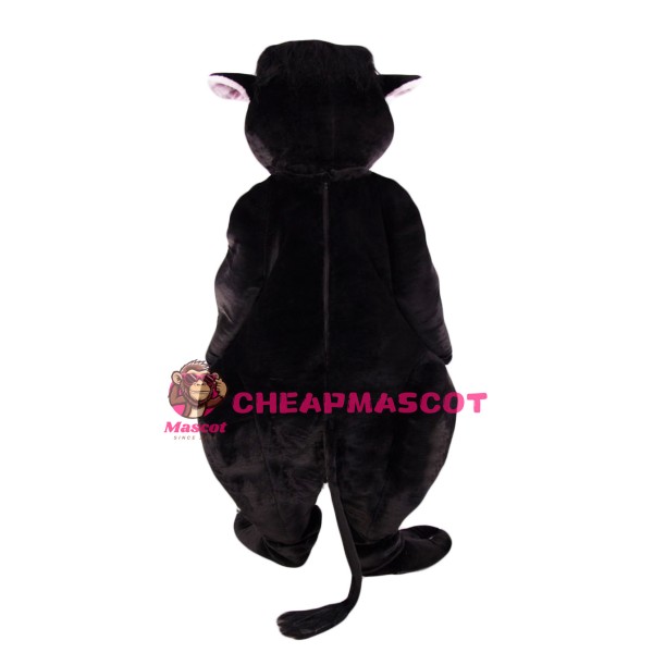 Super Cute Black Bull Mascot Costume