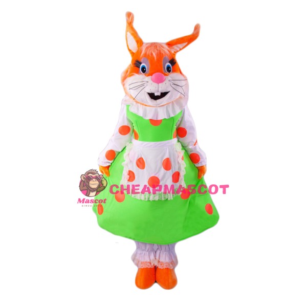 Super Cute Female Squirrel Mascot Costume
