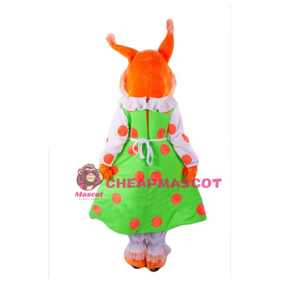 Super Cute Female Squirrel Mascot Costume