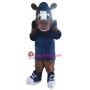 Sport Lightweight Brown Horse Mascot Costume