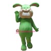 Green Lightweight Bunny Mascot Costume