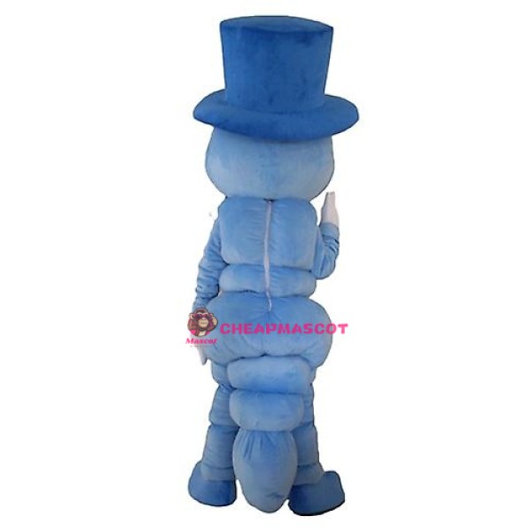 Blue Cricket Mascot Costume