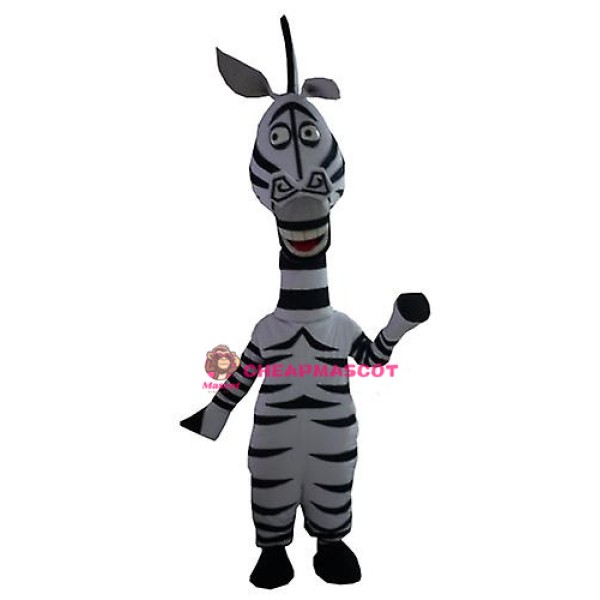 Funny Zebra Mascot Costume