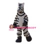 Lightweight Zebra Mascot Costume