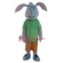 Smiling Rabbit Mascot Costume