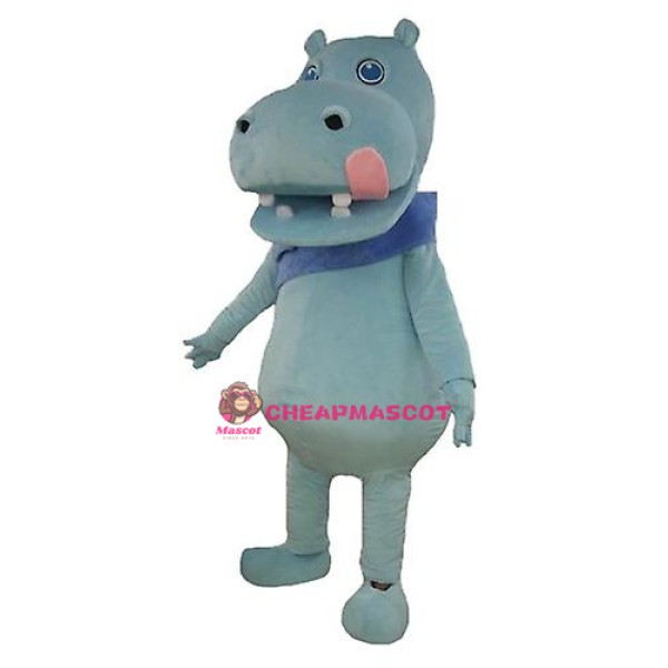 Hippo Mascot Costume