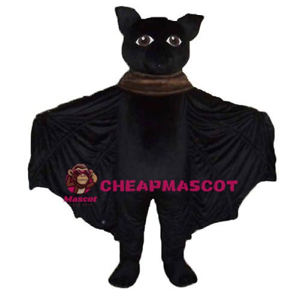 Black Bat Mascot Costume