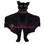 Black Bat Mascot Costume