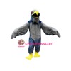 Grey Falcon Mascot Costume