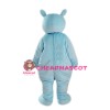 Blue Lightweight Rhinoceros Mascot Costume