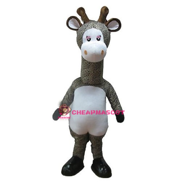 Beautiful Giraffe Mascot Costume