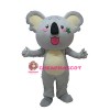 Super Cute Gray Koala Mascot Costume