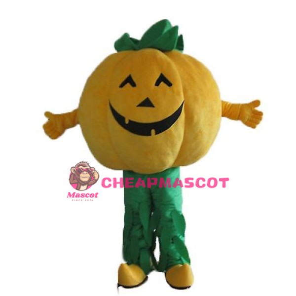 Happy Lightweight Pumpkin Mascot Costume