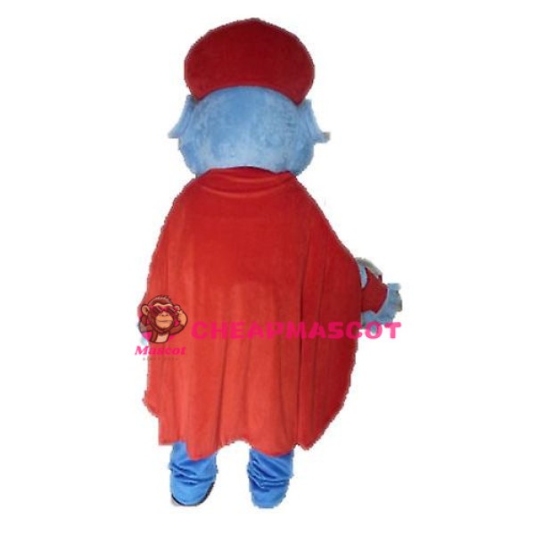 Cartoon Genie Mascot Costume