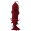 Red Lightweight Lobster Mascot Costume