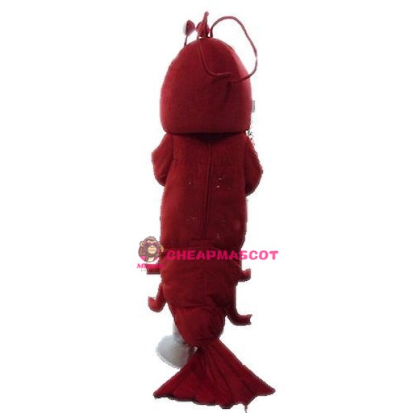 Red Lightweight Lobster Mascot Costume