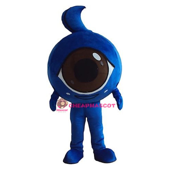 Blue Eye Mascot Costume