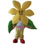 Pretty Yellow Flower Mascot Costume