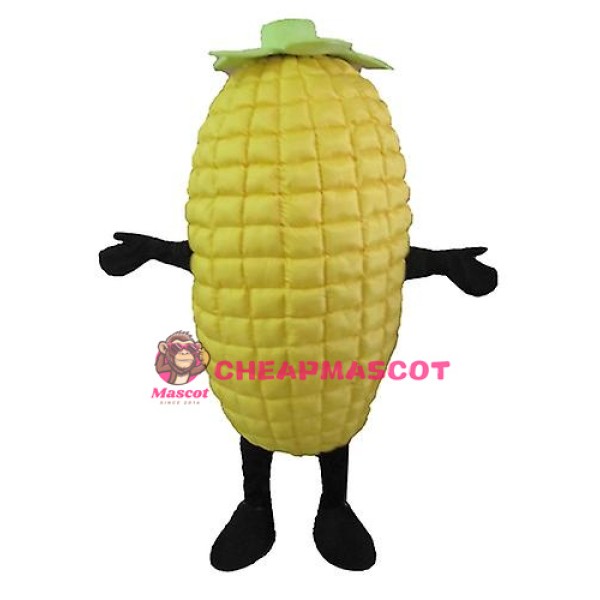 Yellow Corncob Mascot Costume