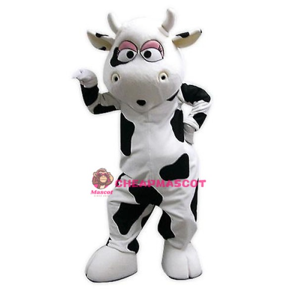 Super Cute Cow Mascot Costume