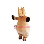 Brown Lightweight Rhino Mascot Costume