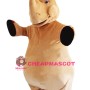 Brown Lightweight Rhino Mascot Costume
