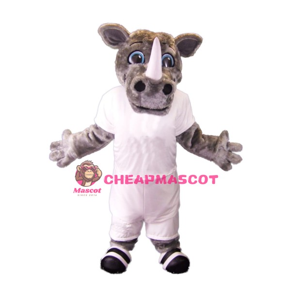 Sport Lightweight Rhino Mascot Costume
