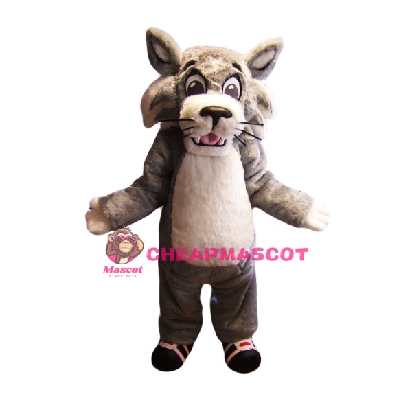 Super Cute Lightweight Wildcat Mascot Costume