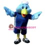 Super Cute Blue Bird Mascot Costume