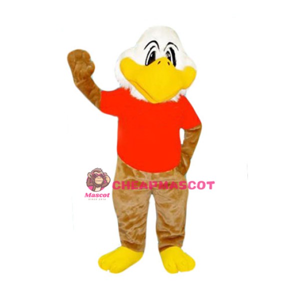 Super Cute Lightweight White Eagle Mascot Costume