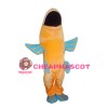 Yellow & Blue Fish Mascot Costume