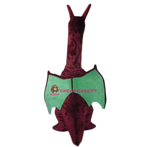 Fierce Lightweight Red Dragon Mascot Costume