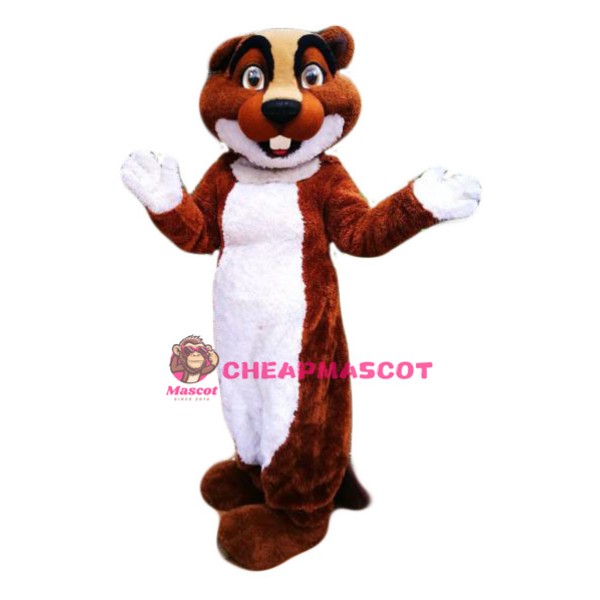 Super Cute Lightweight Beaver Mascot Costume