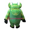 Green Monster Mascot Costume