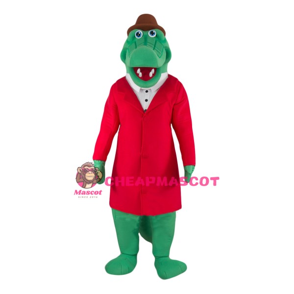 Super Cute Lightweight Crocodile Mascot Costume